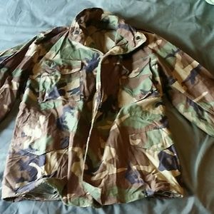 Origanal government issue Camo m65 field jacket